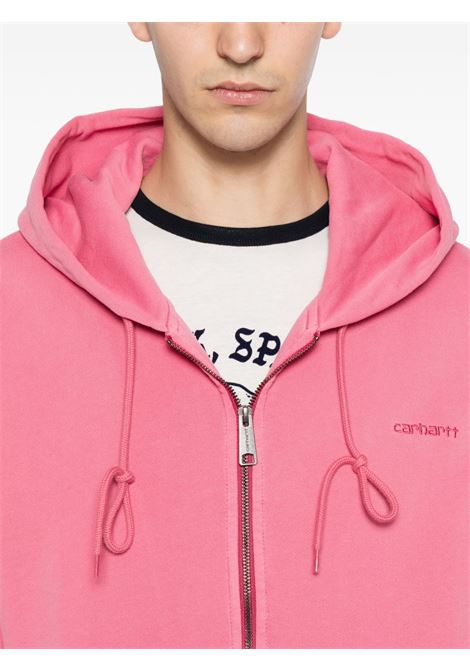 felpa hooded benton uomo rosa CARHARTT WIP | I0353473IJ.GD